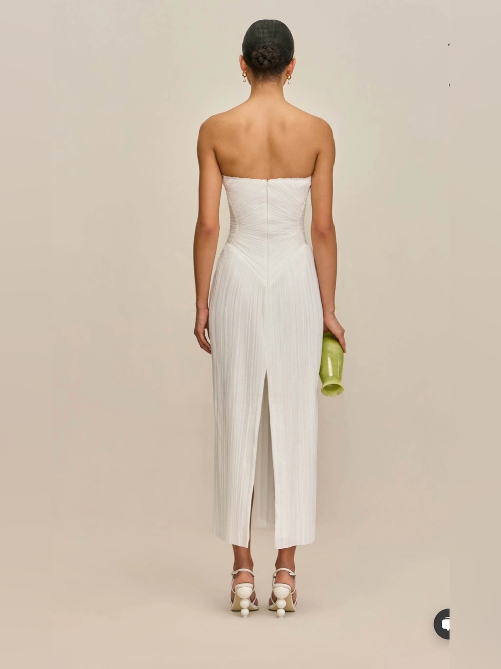 cult gaia Ashika Gown White - Picture 5 of 7